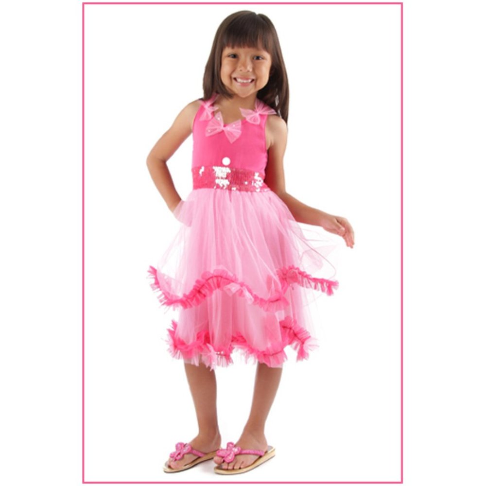 NEW Haven Girl Toddler Tulle Sequins Pink‎ Dress 2T
